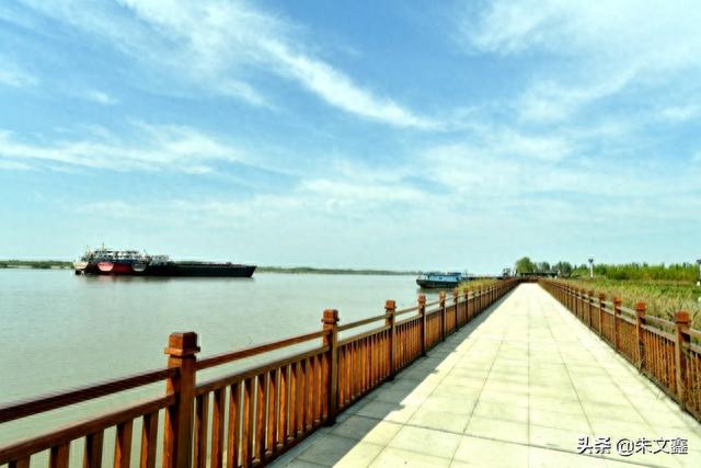泰兴有个虹桥镇，彩虹惊艳长江岸线生态特色景观带
