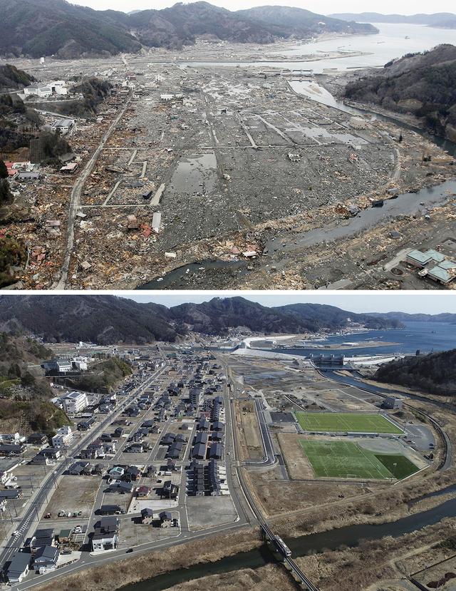 早安·世界｜东日本大地震10周年：灾区的今昔对比变化惊人