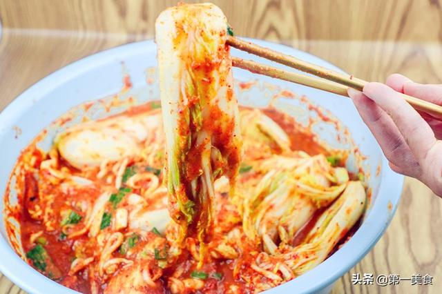 喜欢吃泡菜的一定要试试韩国做法，厨师长详解配方比例，简单易学
