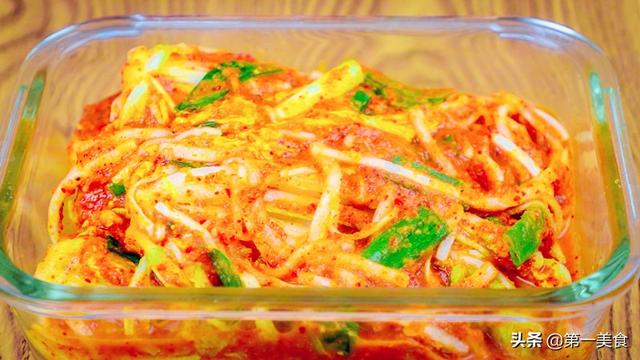 喜欢吃泡菜的一定要试试韩国做法，厨师长详解配方比例，简单易学