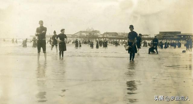 国外图文：1901年美国新泽西州大西洋城景象